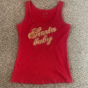 Victoria secret tank santa baby